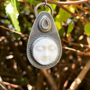 Moon Face Pendant